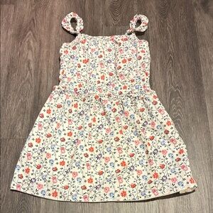 Gap (S) Girls Cotton Floral Sundress